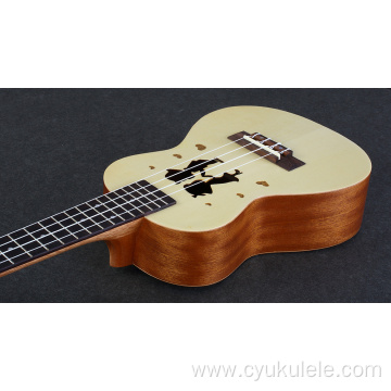 Couple holding hands ukulele